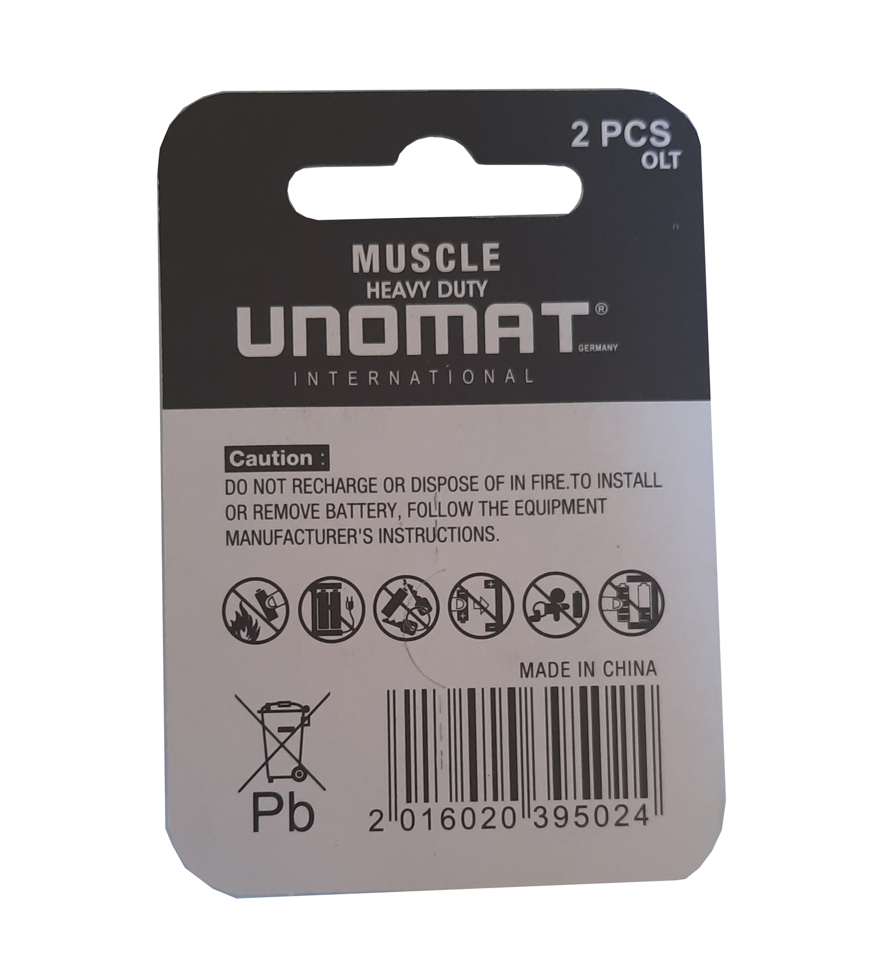 تصویر  باتری قلمی یونومات مدل Muscle Heavy Duty