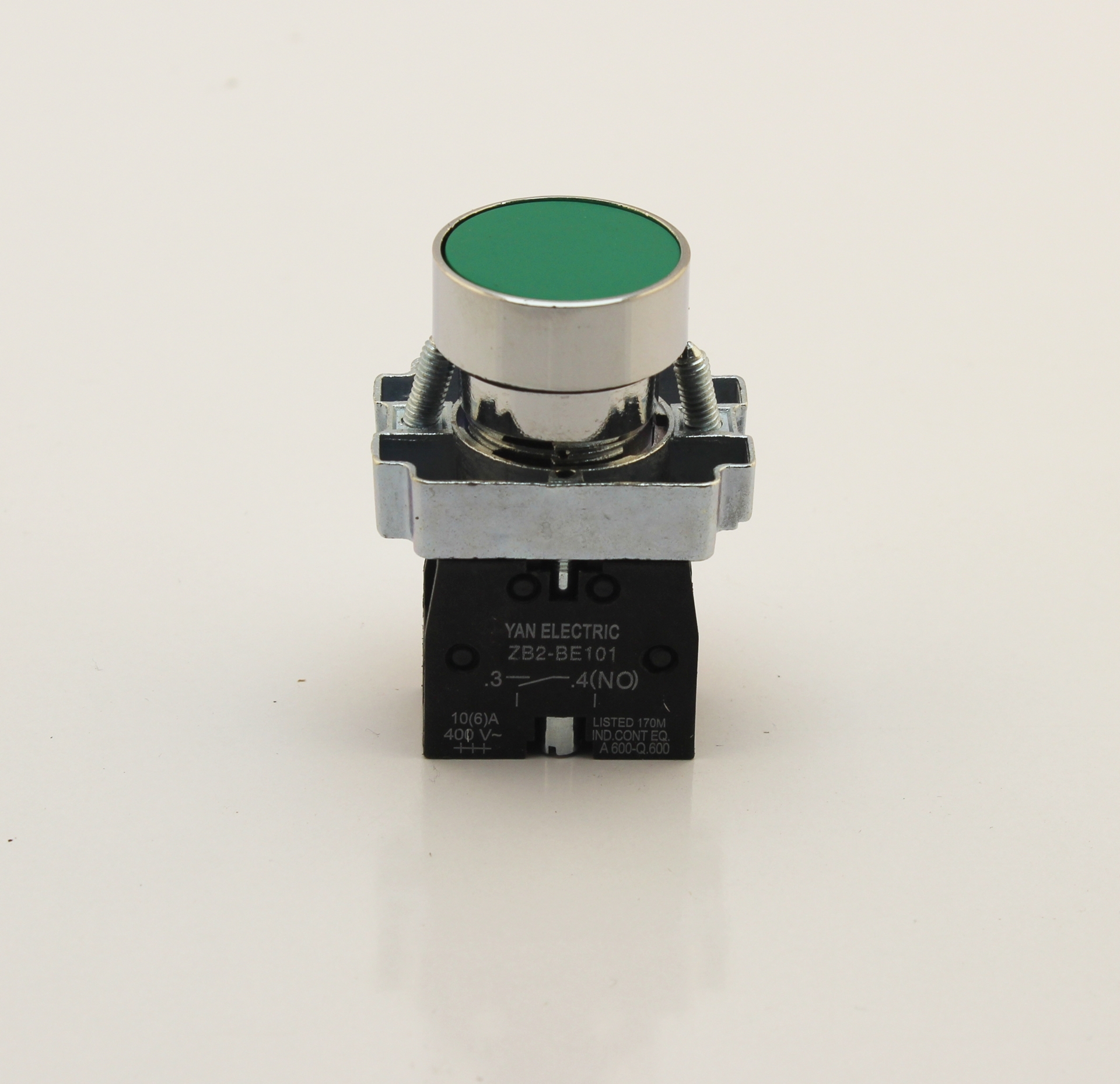 تصویر  شستی استارت تکی مدل XB2-BA31