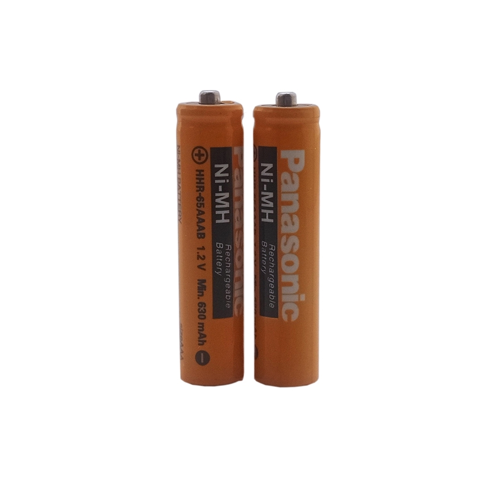 تصویر  باتری نیم قلمی قابل شارژ پاناسونیک 630mah -فابریک
