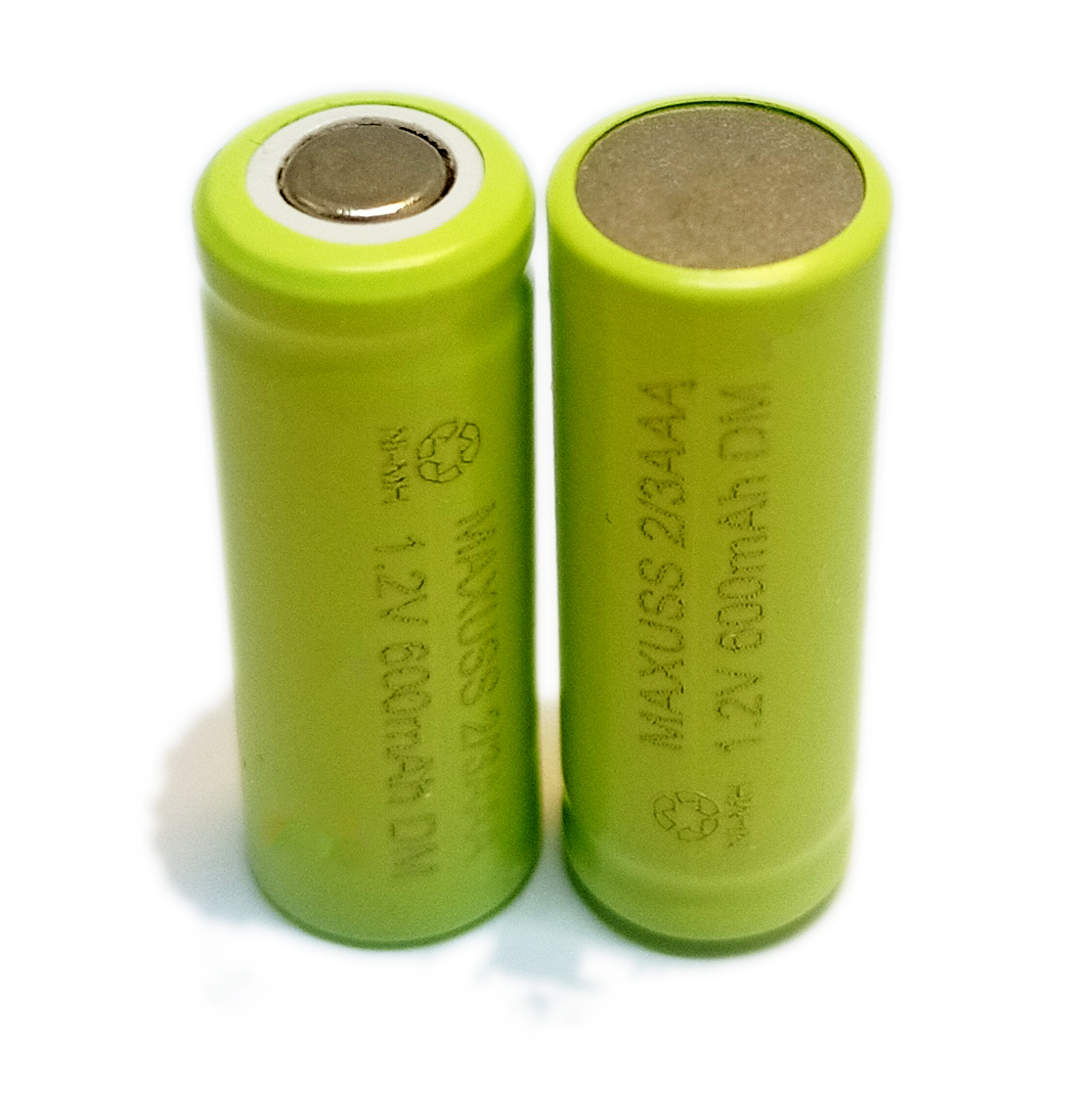 باتری AAA 2/3 سرتخت قابل شارژ مکسس 600mah