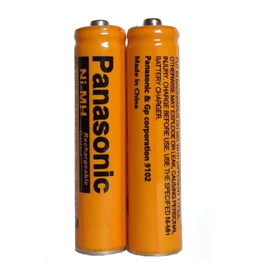 باتری نیم قلمی قابل شارژ پاناسونیک 550mah فابریک