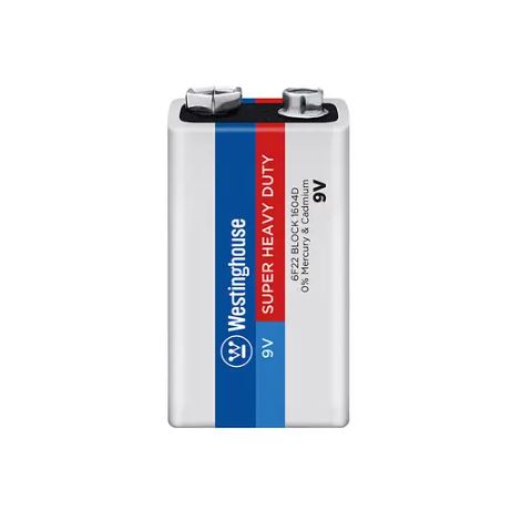 باتری کتابی 9 ولت وستینگهاوس سوپر انرژی