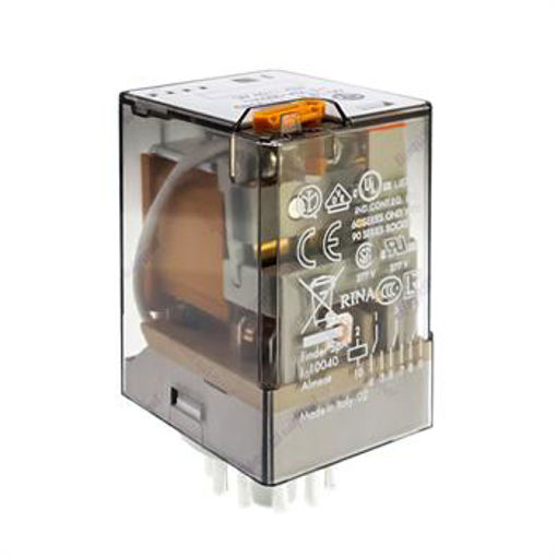 رله 11 پایه 220 ولت AC طرح فیندر