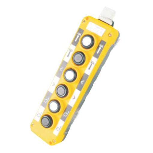 کلید کنترل جرثقیل 6 خانه طرح کاتر پلار برند آی سوئیچ