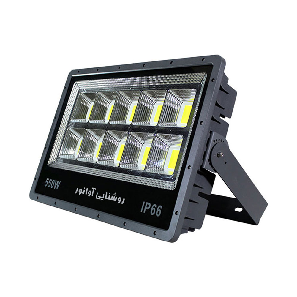 پروژکتور COB آوانور 550 وات مدل پنجره‌ای مربع