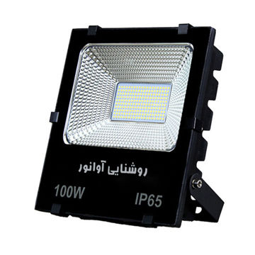 پروژکتور 100 وات SMD آوانور مدل کتابی تخت