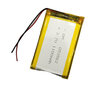 باتری لیتیوم پلیمر 3.7 ولت 1100 میلی آمپر 053562