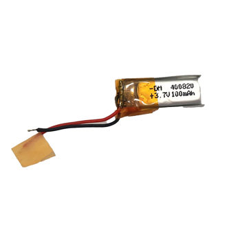 باتری لیتیوم پلیمر 3.7 ولت 100 میلی آمپر 400820