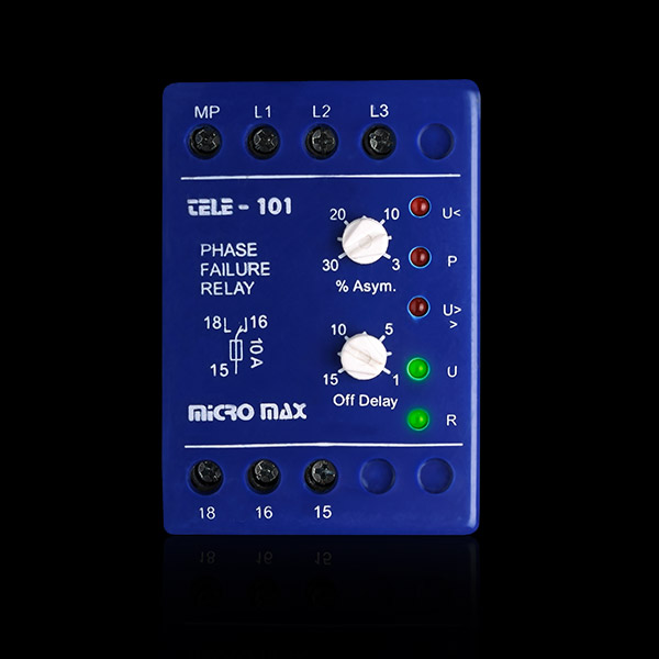 رله کنترل فاز TELE-101-MAX میکرومکس