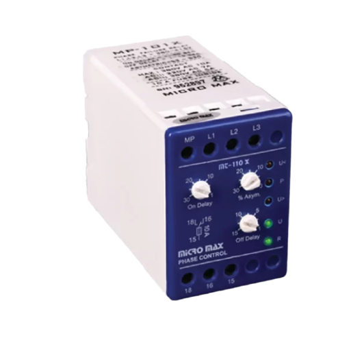 رله کنترل فاز با نول سه پتانسیومتری میکرومکس مدل MP-101MAX