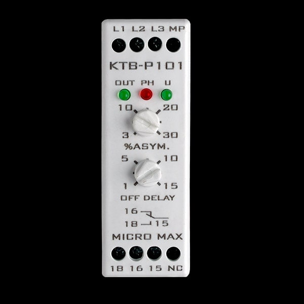 رله کنترل فاز کتابی – 3 فاز میکرومکس