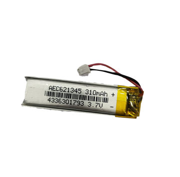 باتری لیتیوم پلیمر 3.7 ولت 310 میلی آمپر 621345
