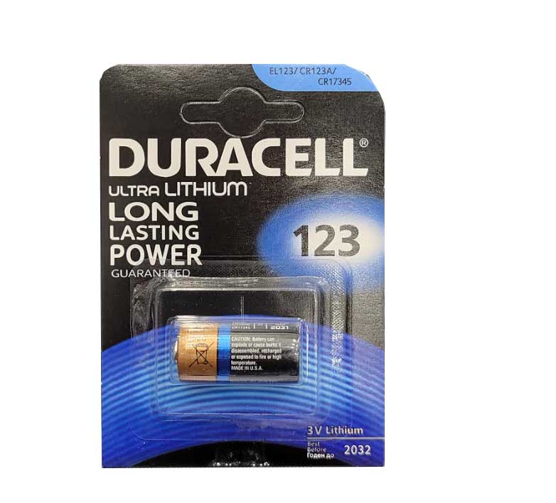 باتری لیتیومی دوراسل مدل 123