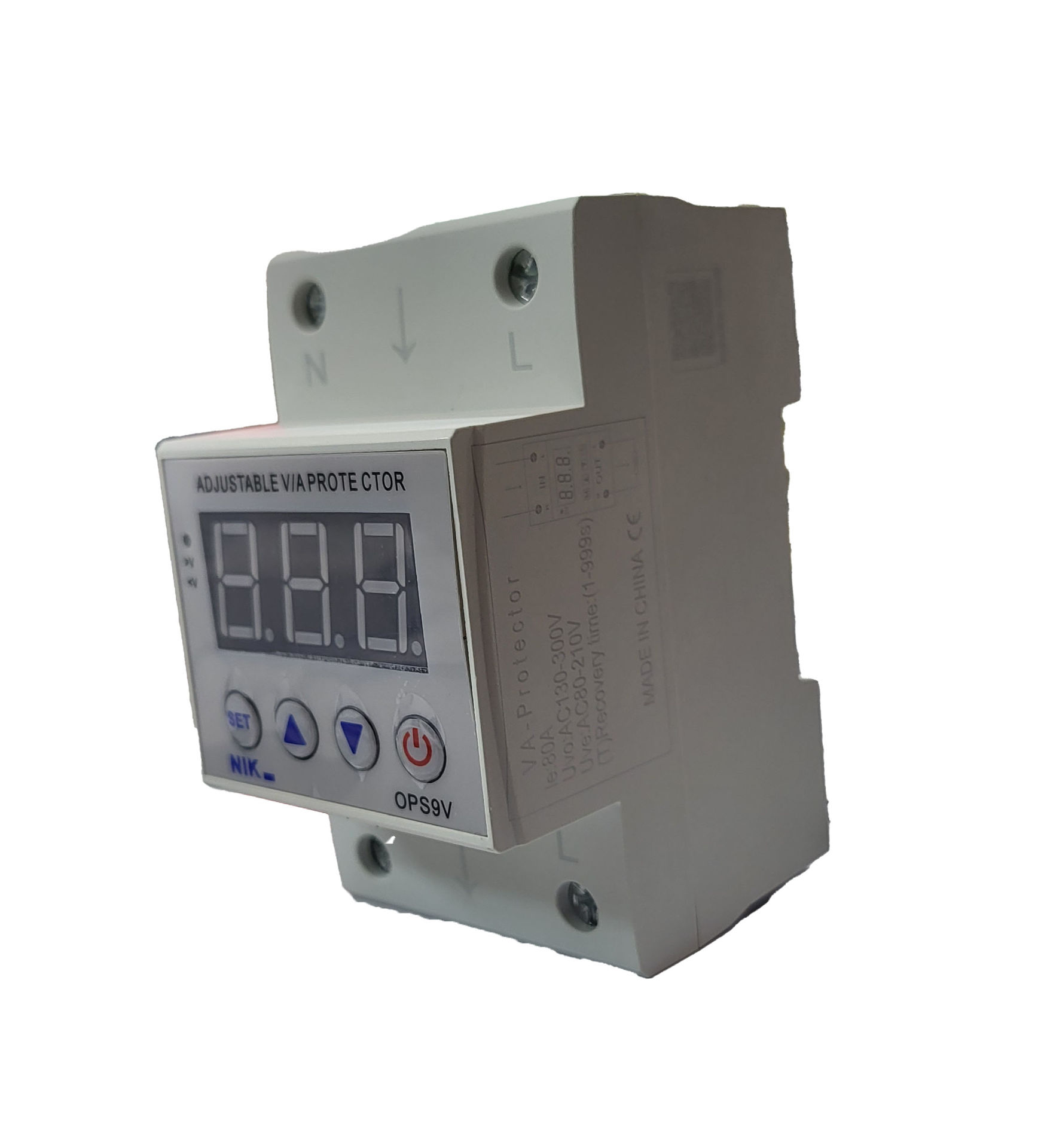 محافظ ولتاژ تک فاز دیجیتال 63 آمپر NIK