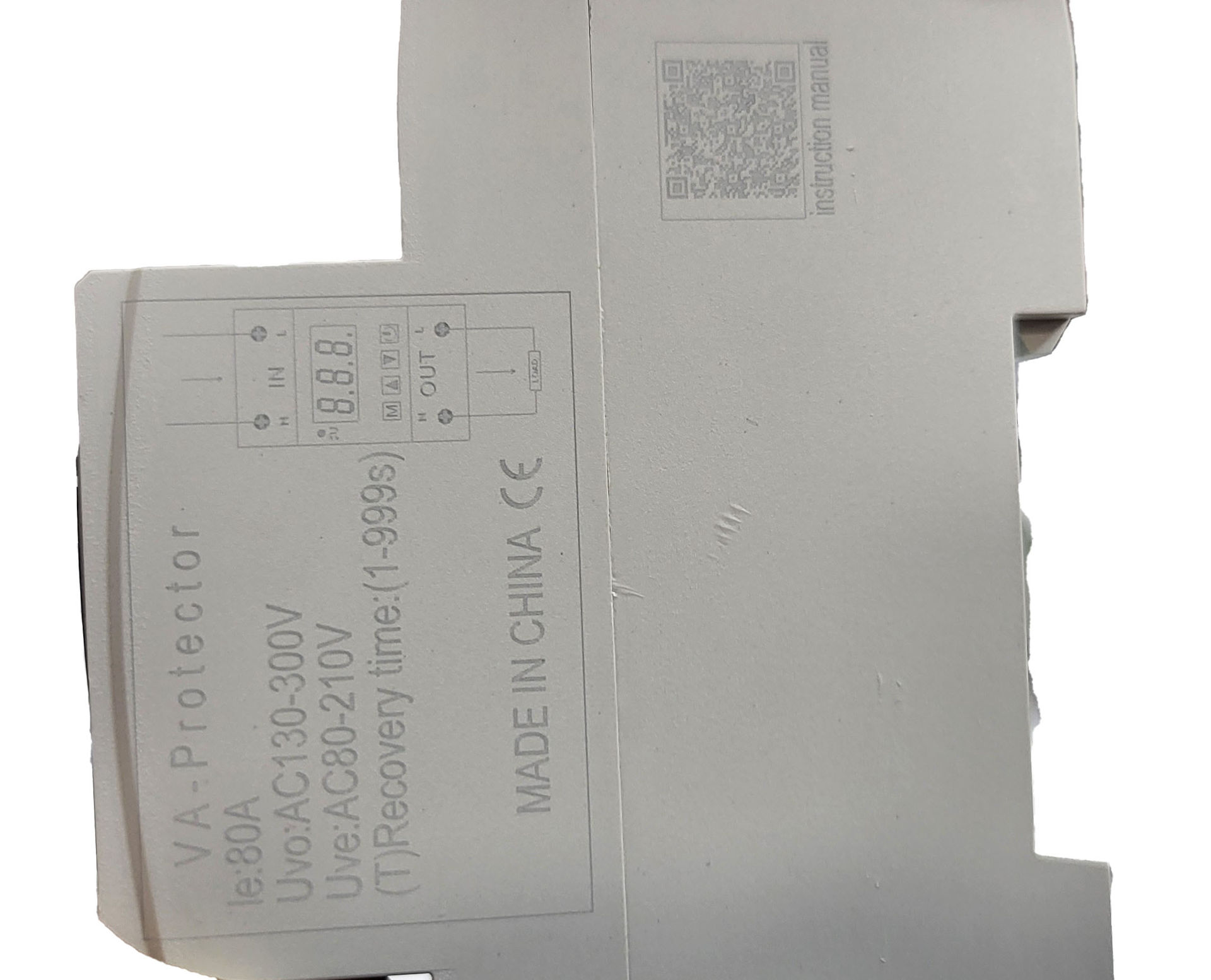 محافظ ولتاژ تک فاز دیجیتال 63 آمپر NIK