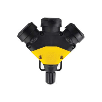 پریز سیار صنعتی سه خانه (ورودی تکفاز) پارسا - کد 125