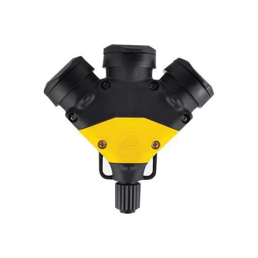 پریز سیار صنعتی سه خانه (ورودی تکفاز) پارسا - کد S125