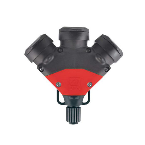 پریز سیار صنعتی سه خانه (ورودی سه فاز) پارسا - کد S120