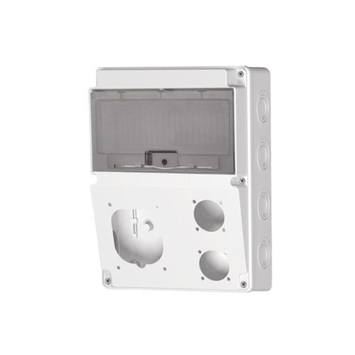 جعبه توزیع پانچ 1عدد سوکت 16 آمپر 2 پریز تابلویی پارسا کد 162-30005