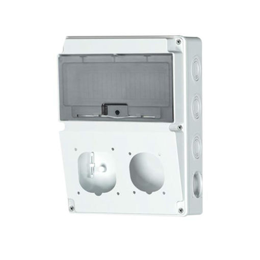 جعبه توزیع پانچ 1 عدد سوکت 32 آمپر و 1 عدد سوکت 16 آمپر و 2 عدد پریز تابلویی پارسا کد 326-30005