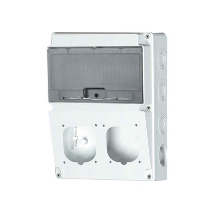 جعبه توزیع پانچ 2 عدد سوکت 32 آمپر 2 عدد پریز تابلویی پارسا کد 032-30005