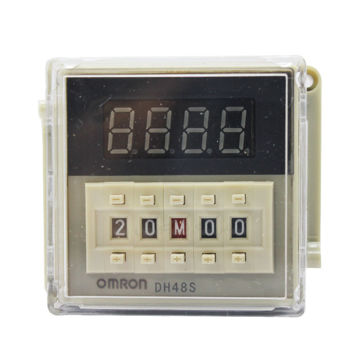 تایمر تک زمانه 8 پایه دیجیتال طرح امرون مدل DH48S-2Z