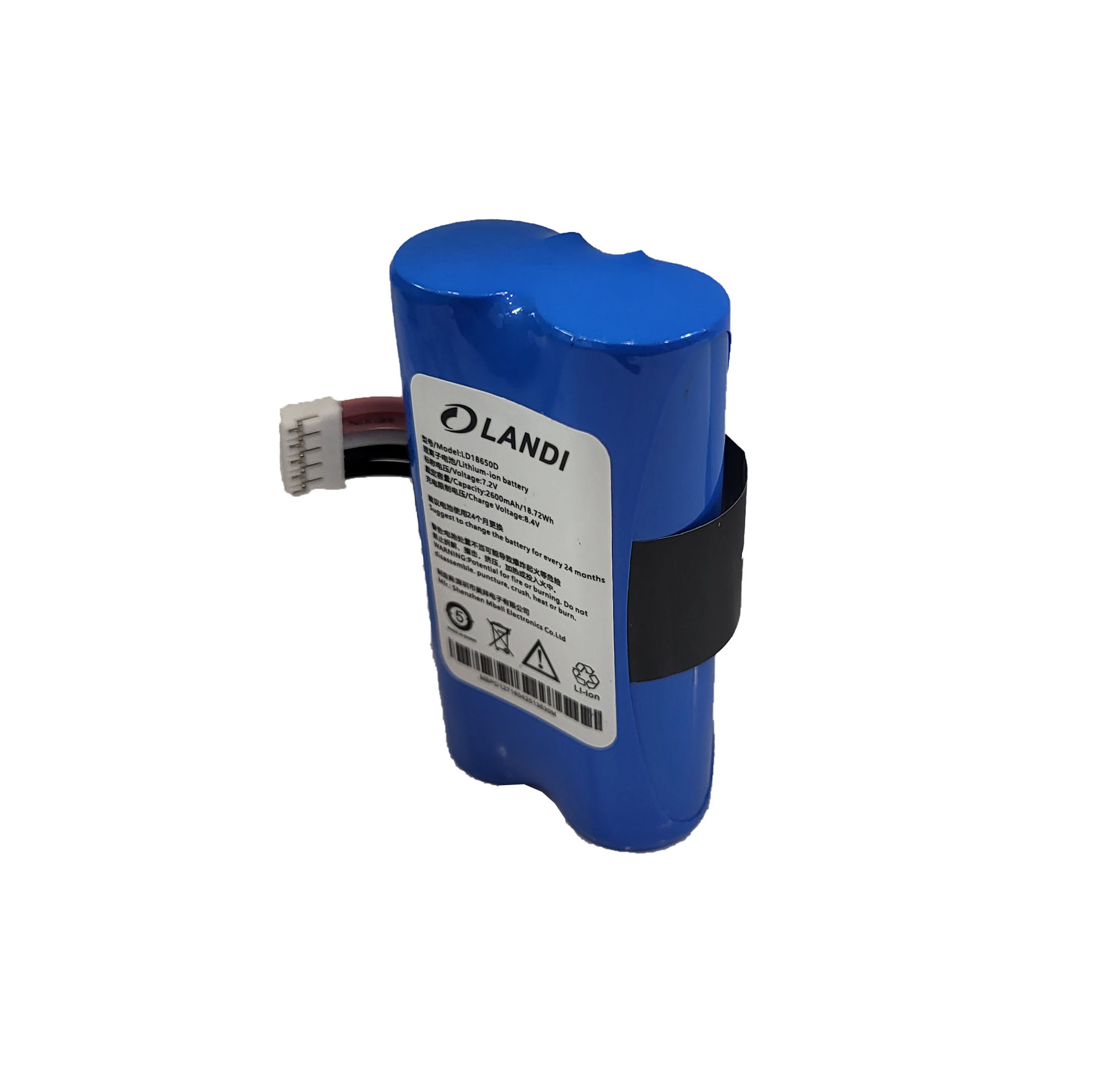 باتری 18650 دستگاه پز OLANDI مدل پنج سیم -LD18650D