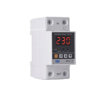 محافظ ولتاژ دیجیتال تکفاز 63 آمپر JBH