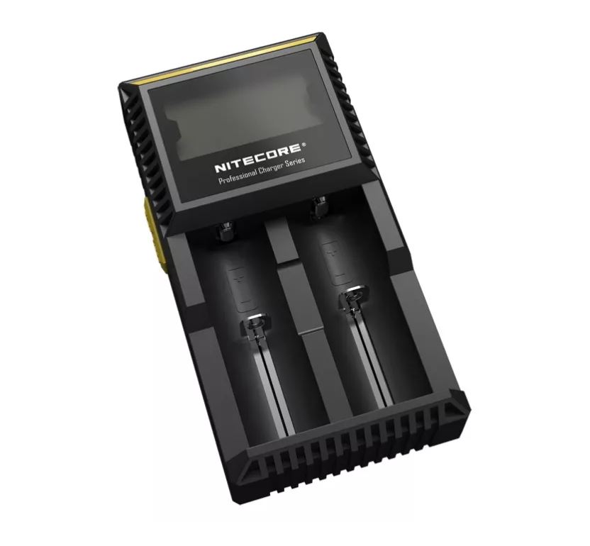 شارژر باتری نایتکر 2 شیار هوشمند مدل Nitecore Digicharger D2 EU