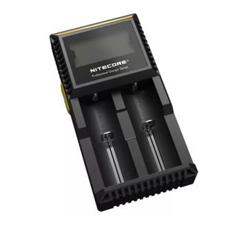 شارژر باتری نایتکر 2 شیار هوشمند مدل Nitecore Digicharger D2 EU