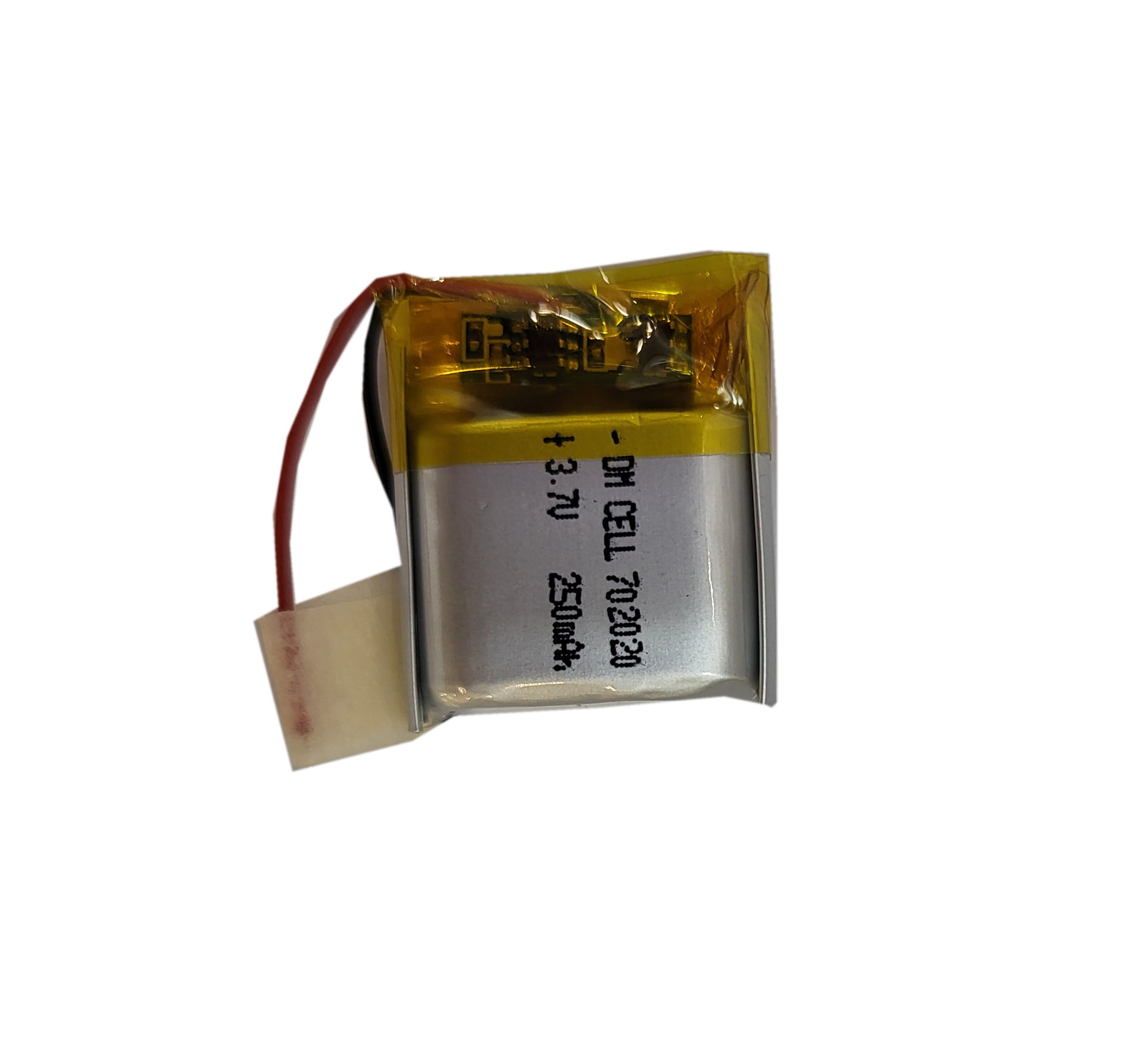 باتری لیتیوم پلیمر 3.7 ولت 250 میلی آمپر 702020