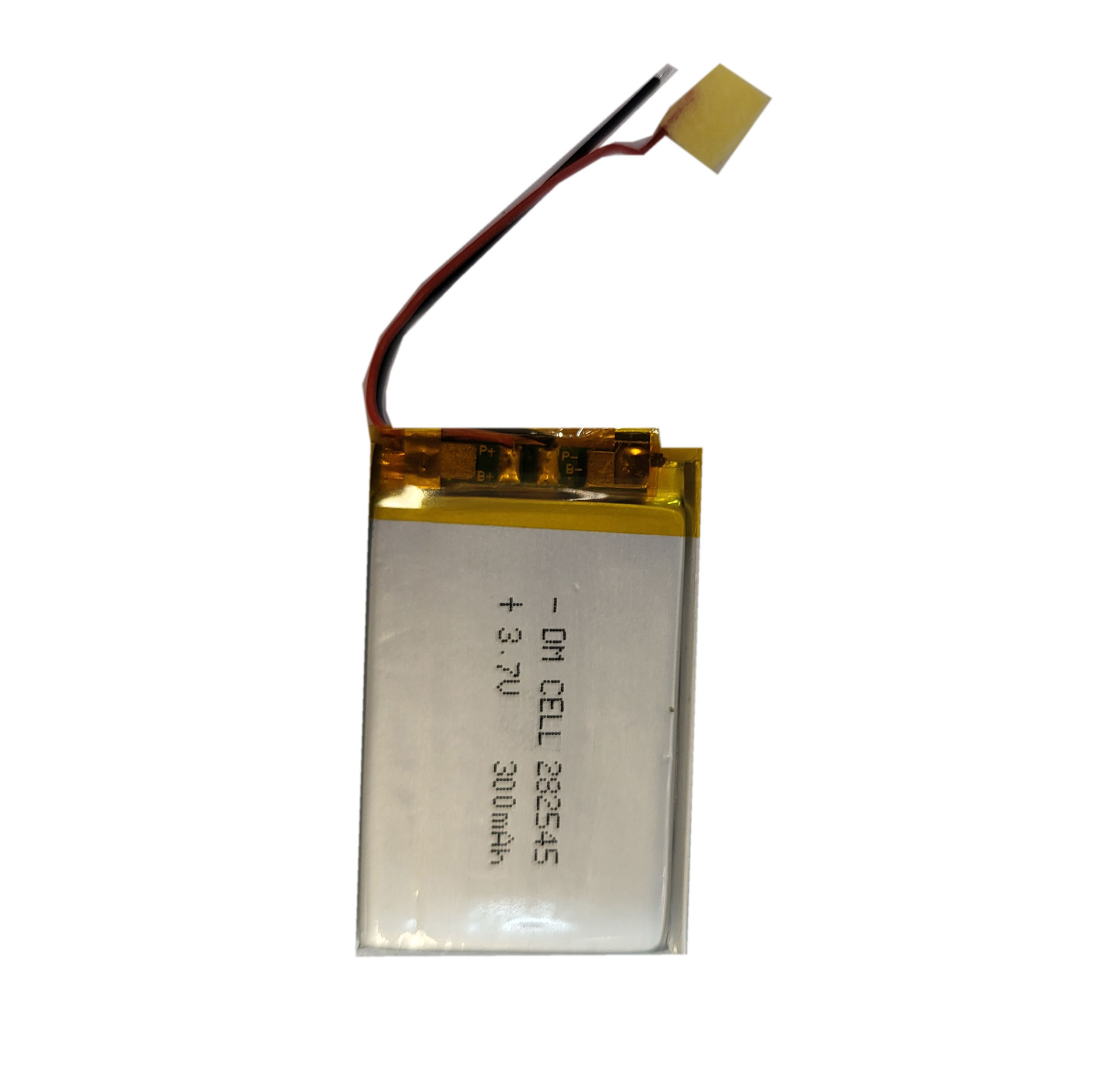 باتری لیتیوم پلیمر 3.7 ولت 300 میلی آمپر 282545