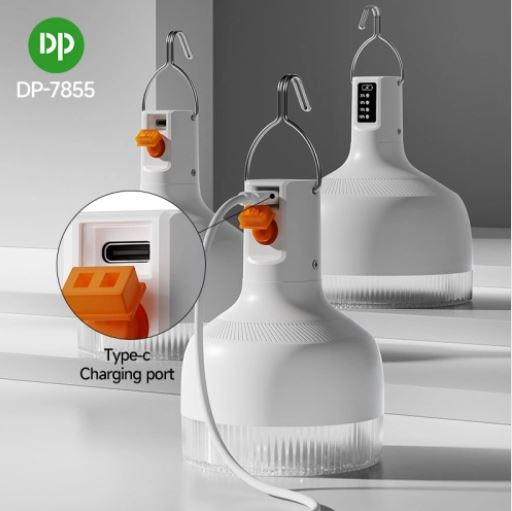 لامپ اضطراری 18 وات قابل شارژ مدل DP-7855