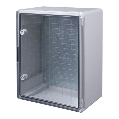 تابلو برق درب شفاف 20×40×30 برند WORLD-PLAST