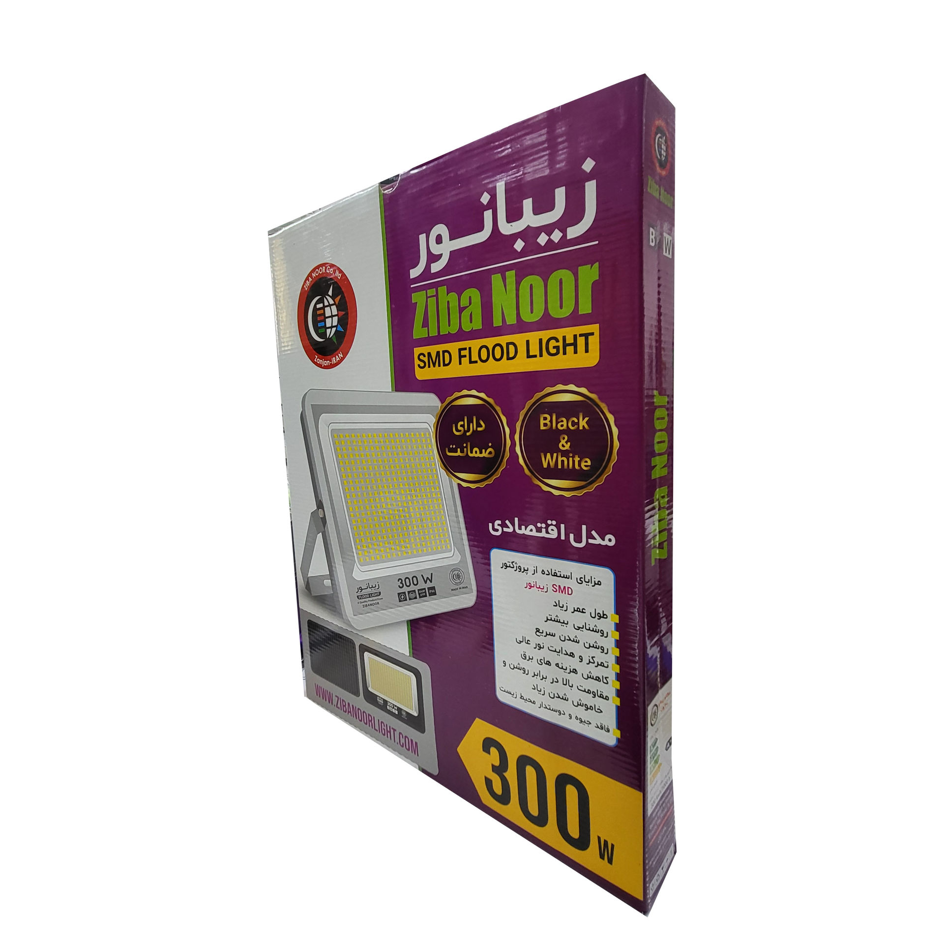 پرژکتور 300 وات زیبانور SMD
