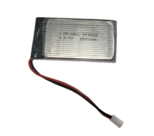 باتری لیتیوم پلیمر های پاور 3.7 ولت 1500 میلی آمپر 903562