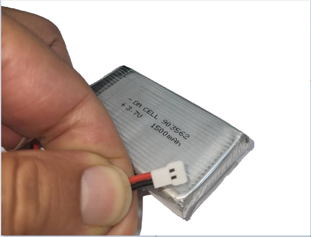 باتری لیتیوم پلیمر های پاور 3.7 ولت 1500 میلی آمپر 903562