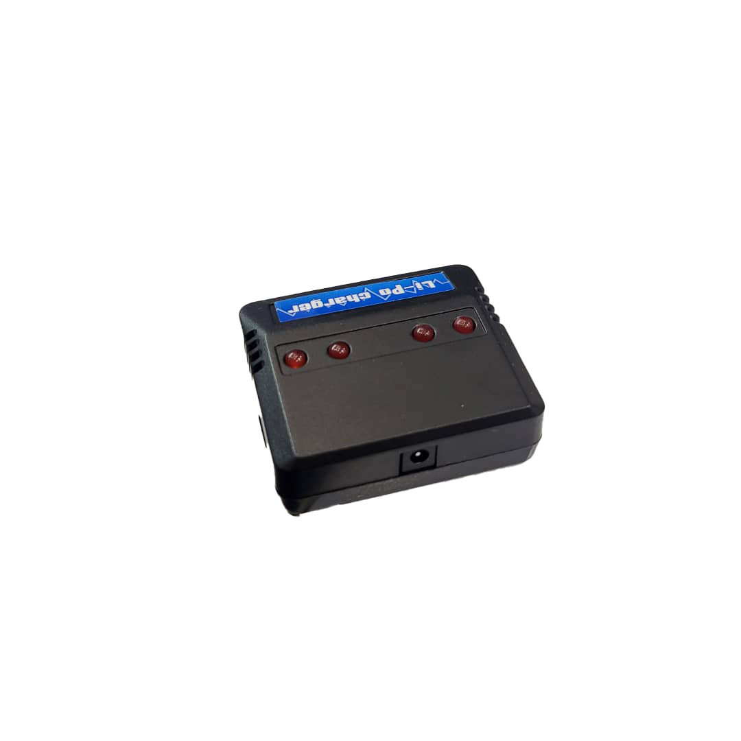 شارژر باتری لیتیوم پلیمر 4 عددی