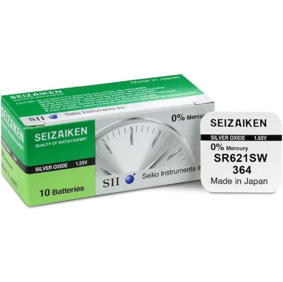 باتری ساعت سیزیکن اصل مدل SR621SW 364