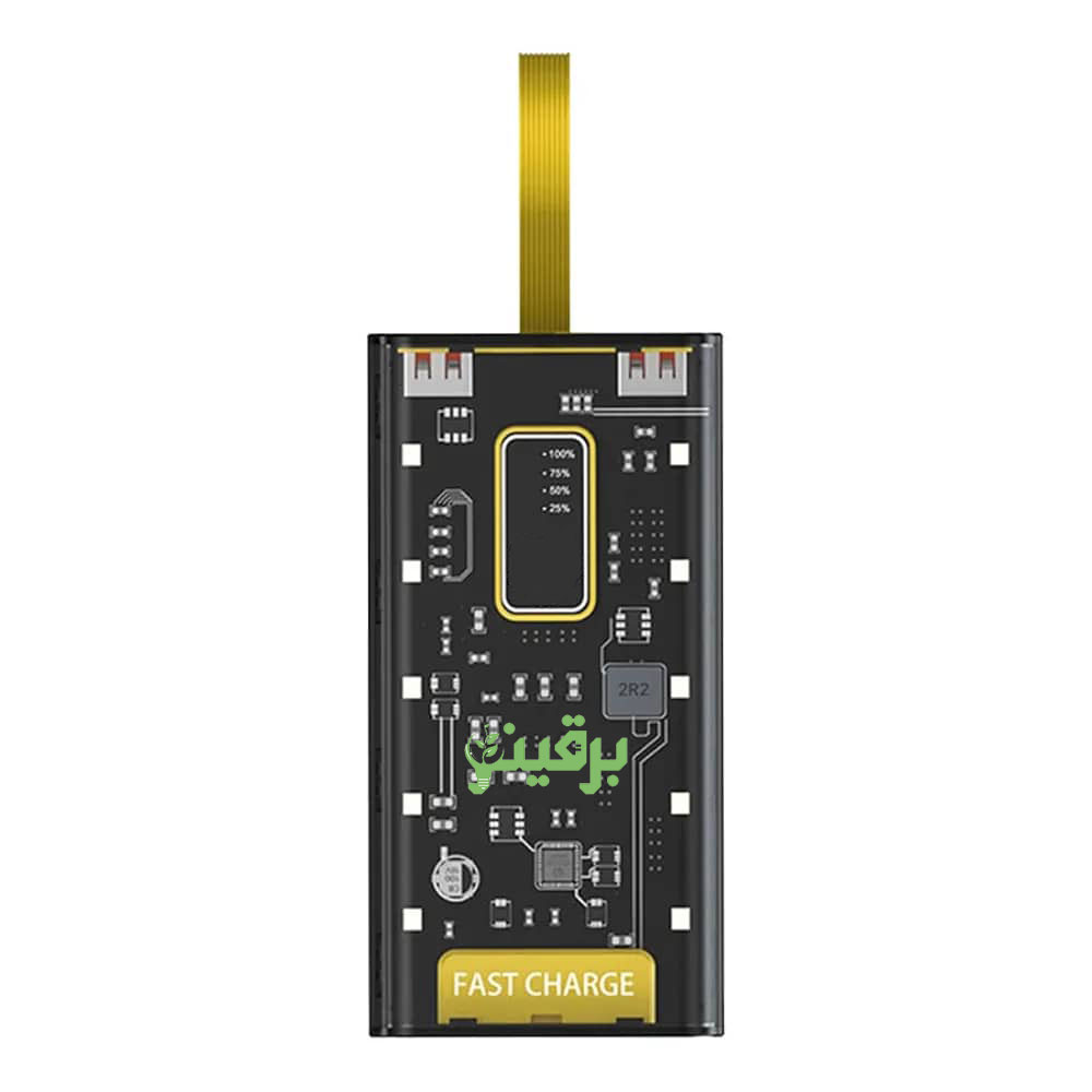 پاوربانک  LEVINO مدل LE-3106 ظرفیت 10000 میلی آمپر ساعت