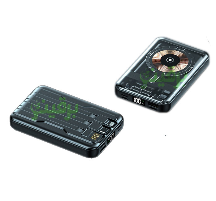 پاوربانک LEVINO مدل LE-3104 ظرفیت 10000 میلی آمپر ساعت