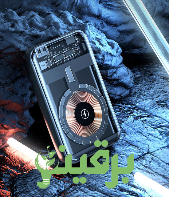 پاوربانک LEVINO مدل LE-3104 ظرفیت 10000 میلی آمپر ساعت