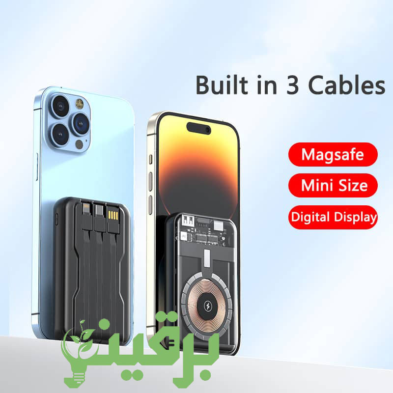 پاوربانک LEVINO مدل LE-3104 ظرفیت 10000 میلی آمپر ساعت