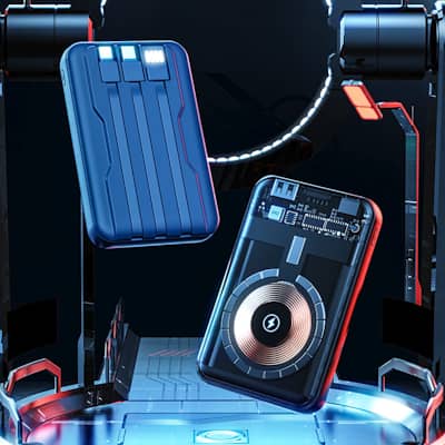 پاوربانک LEVINO مدل LE-3104 ظرفیت 10000 میلی آمپر ساعت