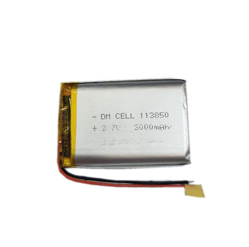 باتری لیتیوم پلیمر 3.7 ولت 3000 میلی آمپر 113850