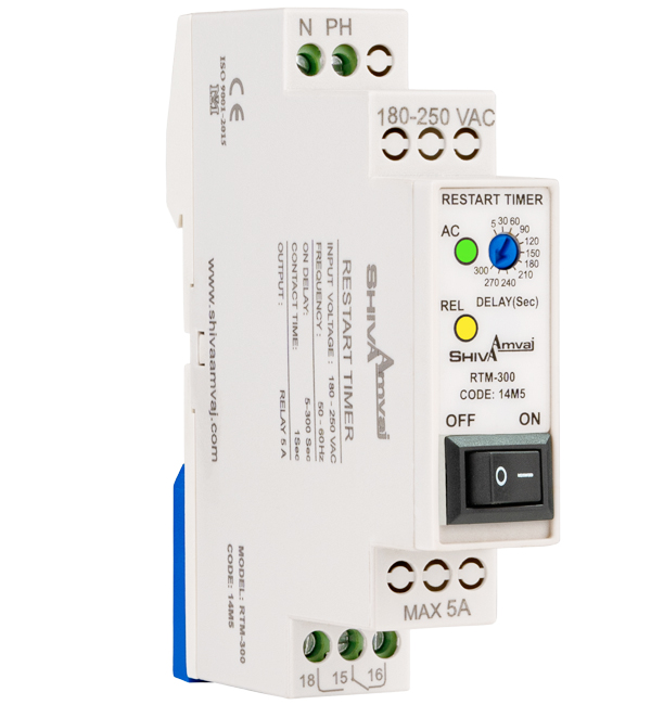تایمر استارت مجدد شیوا امواج مدل RTM-300