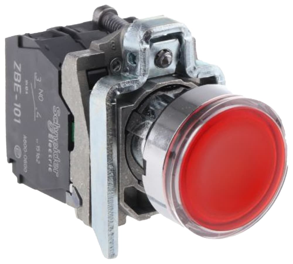 شاسی استپ چراغ دار مدل XB4-BW34M5 طرح اشنایدر