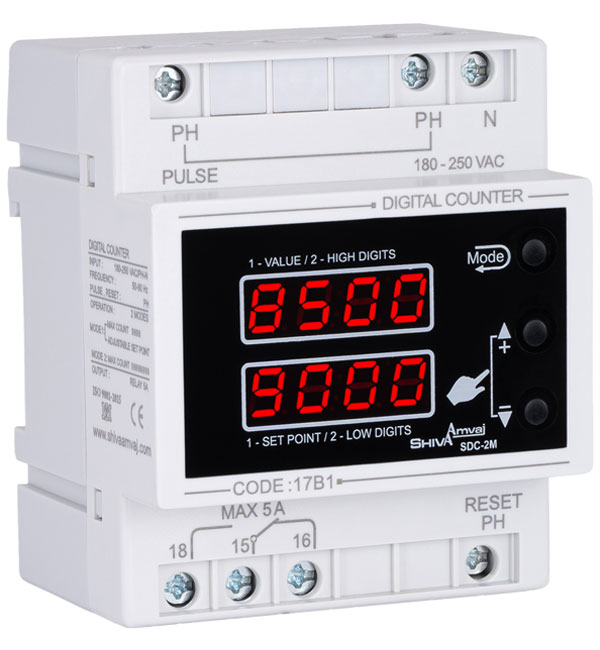 شمارنده دیجیتال شیوا امواج مدل SDC-2M