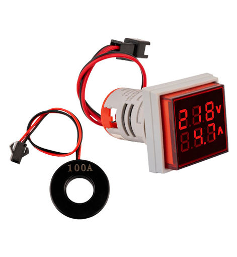 چراغ سیگنال ولت آمپرمتر شیوا امواج مدل VAYT