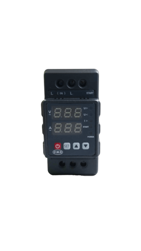محافظ ولتاژ جریان دیجیتال تکفاز 63 آمپر PMA (با قابلیت کنتاکتور تک فاز)